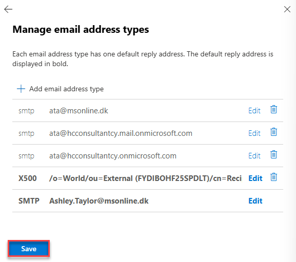 Exchange Online Admin Center