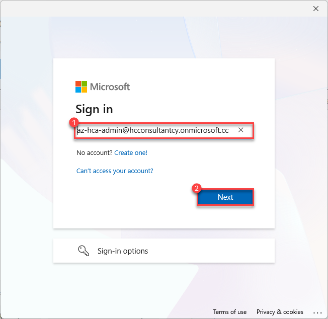 Connected to Exchange Online
