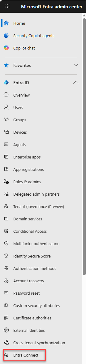 Entra Admin Center